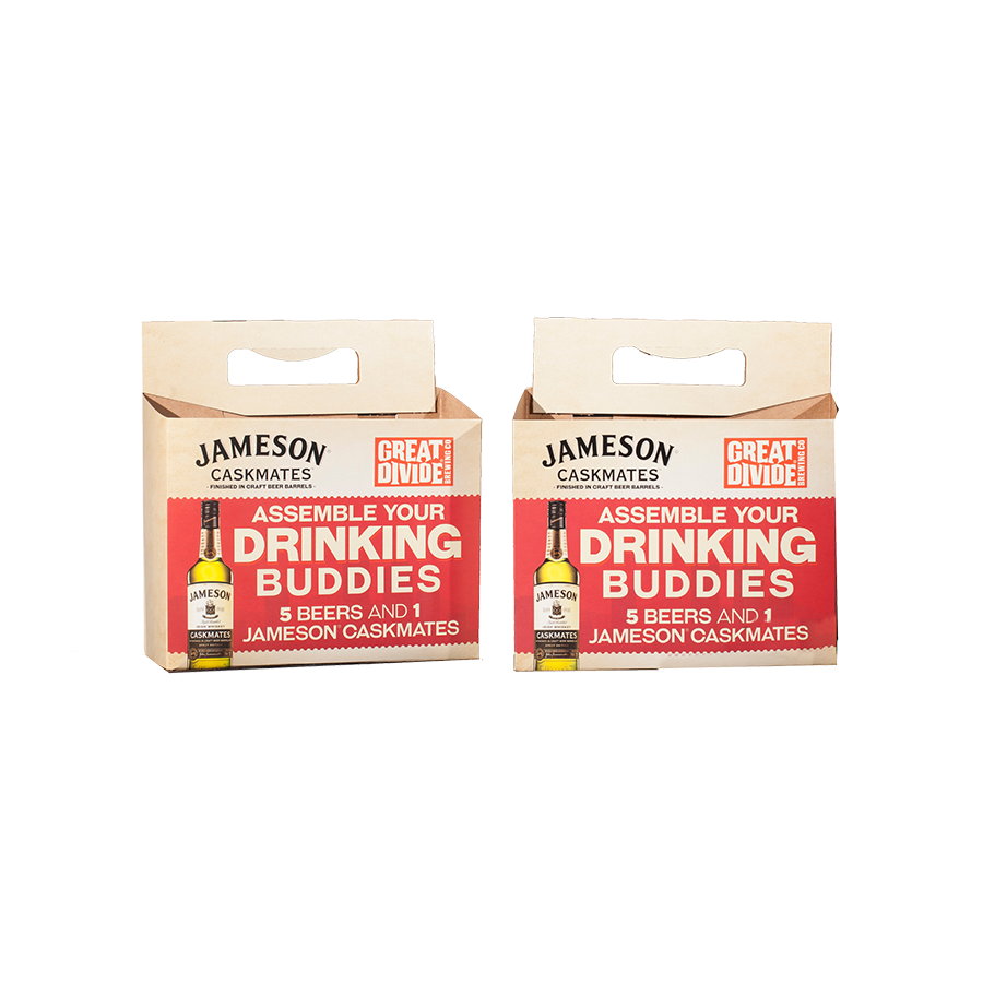 Jameson and Great Divide Co-Branded Packaging